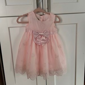 Pink infant dress size 6-9 months